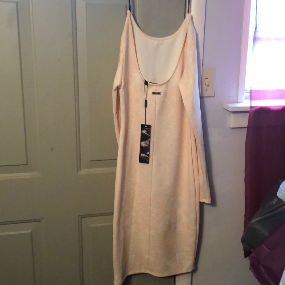 Kardashian Kollection scoop bodycon dress